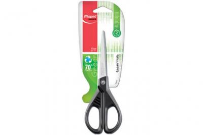  Maped ciseaux essentials green asym&eacute;trique bout rond 21 cm 468110