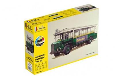  Maquette Heller STARTER KIT (Kit de d&eacute;marrage) Autobus TN6 C2- 1/24 -