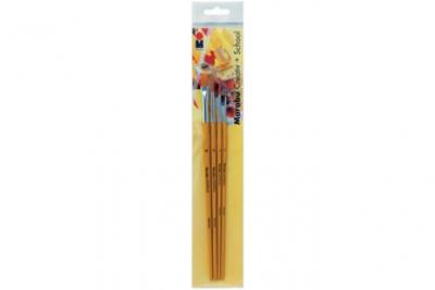 MARABU Kit de pinceaux synth&eacute;tiques Universal - Lot de 3