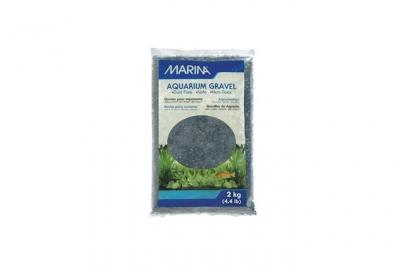 MARINA  gravier deco noir - 2 kg - pour aquarium