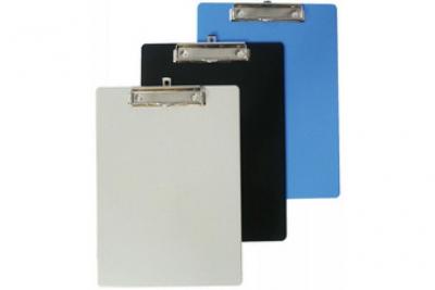 MAUL  porte-blocs en plastique, a4, transparent, pince 2340505