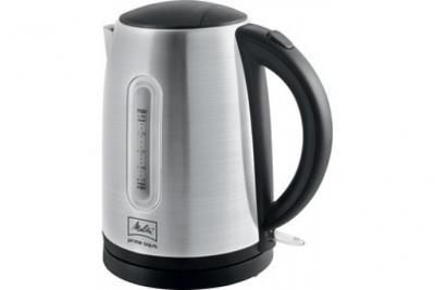 MELITTA  haushalt  bouilloire ""prima aqua"", acier inoxydable noir