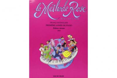 VAN DE VELDE M&eacute;thode Rose 1&egrave;re Ann&eacute;e Piano - 