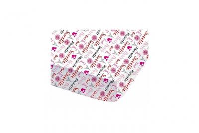 MIRACULOUS Drap housse enfant en coton 57 fils  LADYBUG HEROINE