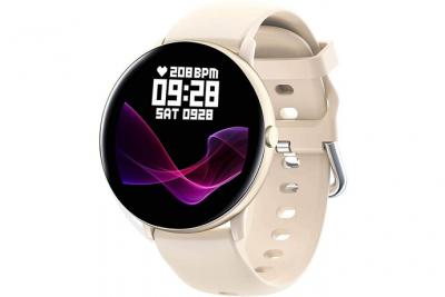 CHRONUS Montre Connect&eacute;e S22T Fitness Tracker IP68 Etanche-Or- 
