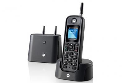 MOTOROLA T&eacute;l&eacute;phone Sans Fil  O201 Noir