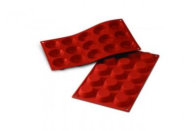 SILIKOMART Moule silicone 15 minis tartelettes  - 20.014.00.0065