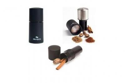  Moulin a epices 2 en 1 soft touch et inox -