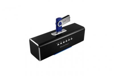 TECHNAXX Enceinte portable MUSICMAN MA SOUNDSTATION avec grille de protection - Noir 