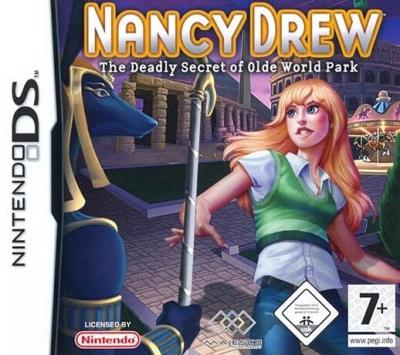 Nancy Drew Et Le Mortel Secret Du Olde World Park Nintendo Ds