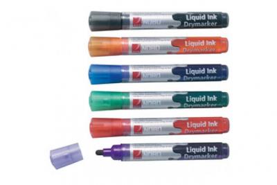NOBO  Marqueurs &agrave; encre liquide 6 pcs