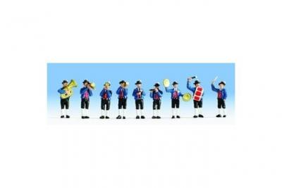 NOCH  - 36580 - Mod&eacute;lisme Ferroviaire - Orchestre 9 Figurines