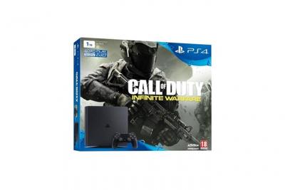 Sony Pack Nouvelle PS4 1To Jet Black + COD IW