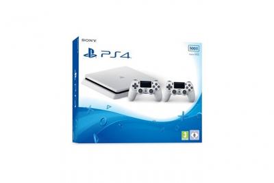 Sony PlayStation 4 - Console de jeux - HDR - 500 Go HDD - Blanc glacier