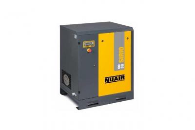 NUAIR Compresseur entra&icirc;nement courroie 10CV 7,5kW 400V Triphas&eacute; 10 bar carte &eacute;lectronique SIRIO 8/10