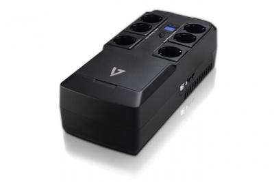 V7  Ups1dt750-1e Ups Noir One Size / EU Plug