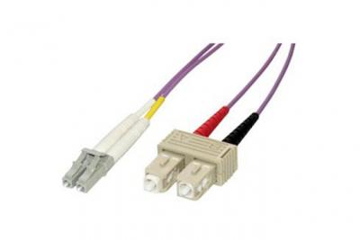 MCL SAMAR C&acirc;ble optique - MCL - OM3 duplex 50/125 multimode - LC/LC - 10m