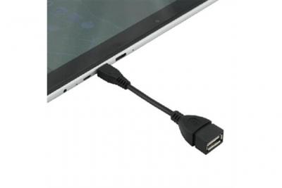  MCL Samar - C&acirc;ble USB - USB (F) pour Micro-USB de type B (M) - USB 2.0 OTG - 12 cm