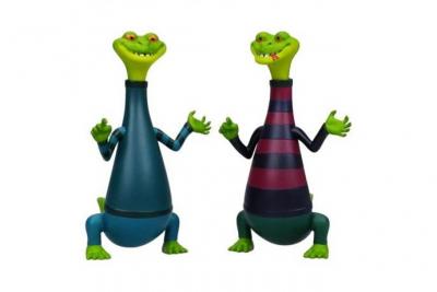 Monchhichi - Set de 2 Figurines Articul&eacute;es Blitz&Glitz - 7,5 cm