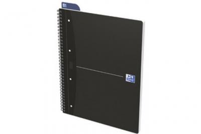 OXFORD  cahier &agrave; spirale karli smart black, format a4+,noir 100050231 