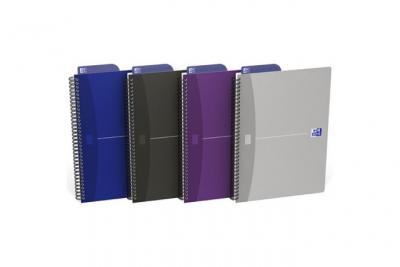  Oxford Carnet &agrave; spirale 'Essentials' B5 180 pages, quadrill&eacute;