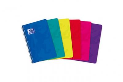 OXFORD Carnet  -spirales - 9 x 14 cm - 100 pages - 5x5
