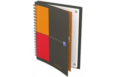 OXFORD Cahier B5 -  - MeetingBook - 160 pages - 80 feuilles - R&eacute;glure petits carreaux