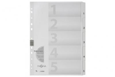 PAGNA  intercalaire en carton chiffres 1 12, a4, 12 touches 31005-08 
