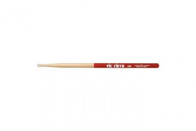 VIC FIRTH Paire de baguettes 5BNVG - American Classic olive nylon avec grip