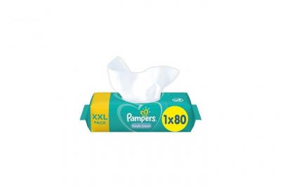 PAMPERS  Lingettes B&eacute;b&eacute; - FRESHCLEAN - Lot de 1 x 80 lingettes