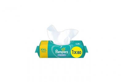 PAMPERS Lingettes B&eacute;b&eacute; Sensitive  - Les 80 Lingettes