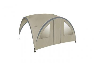 BO CAMP Bo-camp - Paroi lat&eacute;rale avec porte de chapiteau Moyen Beige n/a