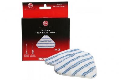 HOOVER Patins X2 En Toile Microfibre Ac33 Pour Nettoyeur Vapeur Steamjet 