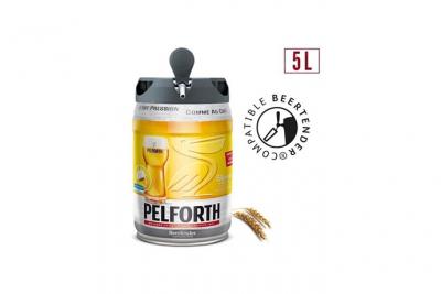  Bi&egrave;re blonde en f&ucirc;t, Pelforth 5,8&deg; (5 L) 