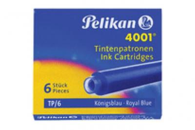 PELIKAN  Lot de 3 Etuis de 6 cartouches d'encre 4001 TP/6 Rose