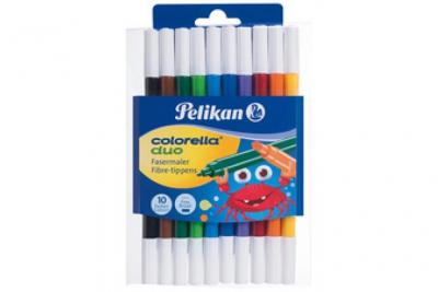 PELIKAN - Feutres, 973172, Multicolore, 10 Unit&eacute; (Lot de 1)
