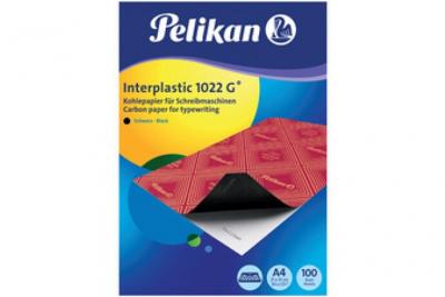 PELIKAN   papier carbone interplastic 1022 g, 10 feuilles noir