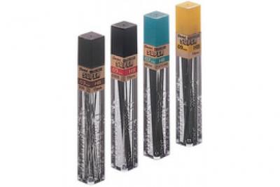 PENTEL Mines graphites  Hi-Polymer - 0,5 mm - 2B - &eacute;tui de 12