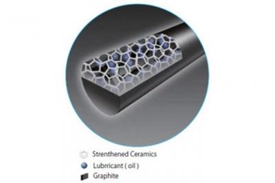 PENTEL Etui de 40 mines  Ain Stein 0,7 mm HB Gris