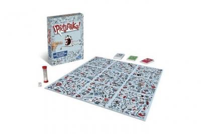 HASBRO  Gaming&nbsp;&ndash;&nbsp;Pictureka, Jeu de soci&eacute;t&eacute; Version espagnole Sin Talla Gris