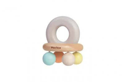 PLAN TOYS  Hochet Cloche pastel