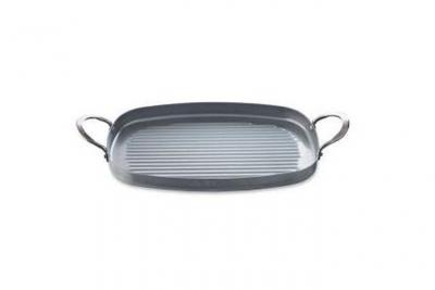 DE BUYER Plancha grill a anses mineral 38 x 26 cm - 