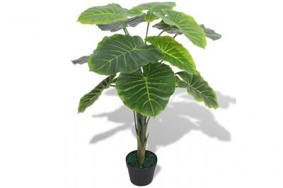 VIDAXL  - Plante artificielle avec pot Taro 85 cm Vert Green