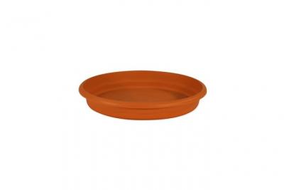 PLASTIKEN  Terra&nbsp;&ndash;&nbsp;Soucoupe Ronde 34x34x5 cm Marron