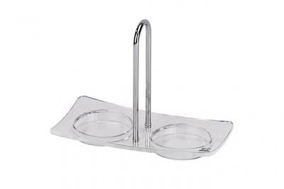 PEUGEOT  Lin&eacute;a Plateau pour Moulin en Acryl, Transparent (25854)