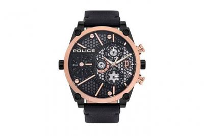 POLICE  PL15381JSBR.61, Quartz, 51mm, 3ATM