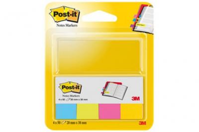 POST IT Post-It Index Marque Page 670 100f, 5 Couleurs N&eacute;on 15x50 Mm, Pack 6+3