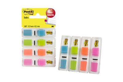 POST IT Post-It 3m Bandes Adh&eacute;sives Post-It Index,11,9 X 43,2 Mm,4x35 Marker