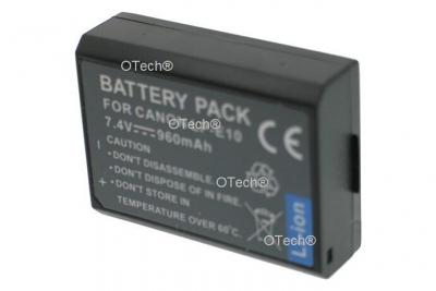 OTECH Batterie pour CANON EOS 1100D - Garantie 1 an