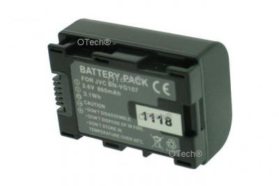 OTECH Batterie pour JVC GZ-E15BE - Garantie 1 an
